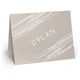 Angled Lines Folded Shimmer Note Cards Image 1 of 3